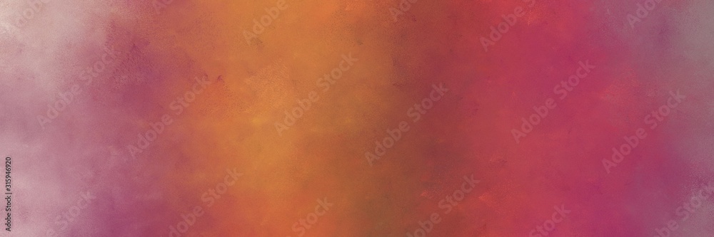 horizontal moderate red, tan and rosy brown colored vintage abstract painted background with space for text or image. can be used as background or texture element