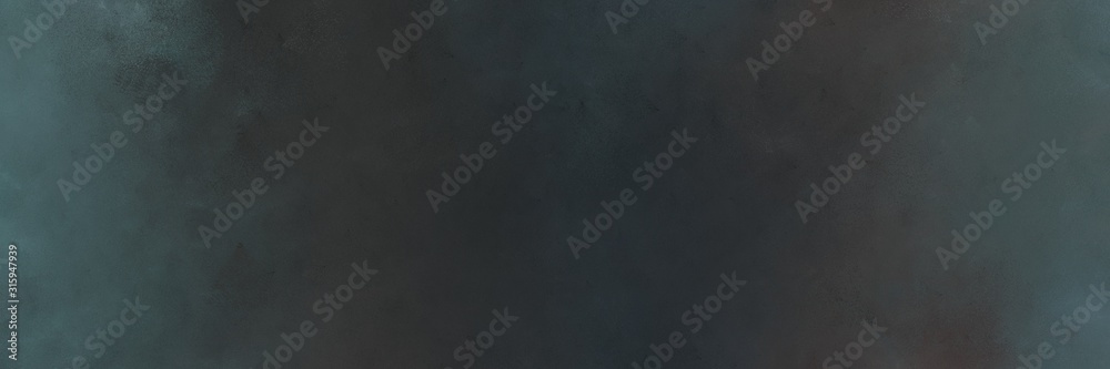 horizontal dark slate gray, dim gray and very dark blue color background with space for text or image. vintage texture, distressed old textured painted design. free space for text or graphic