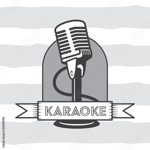 karaoke retro style