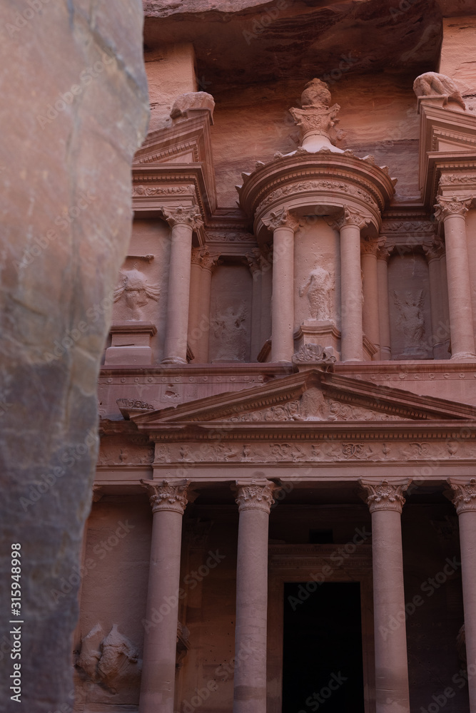 entrance of City of Petra,..