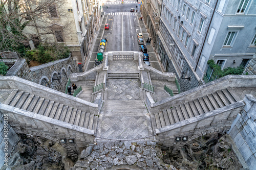 Foto Triest Italy scala dei giganti giants staircase