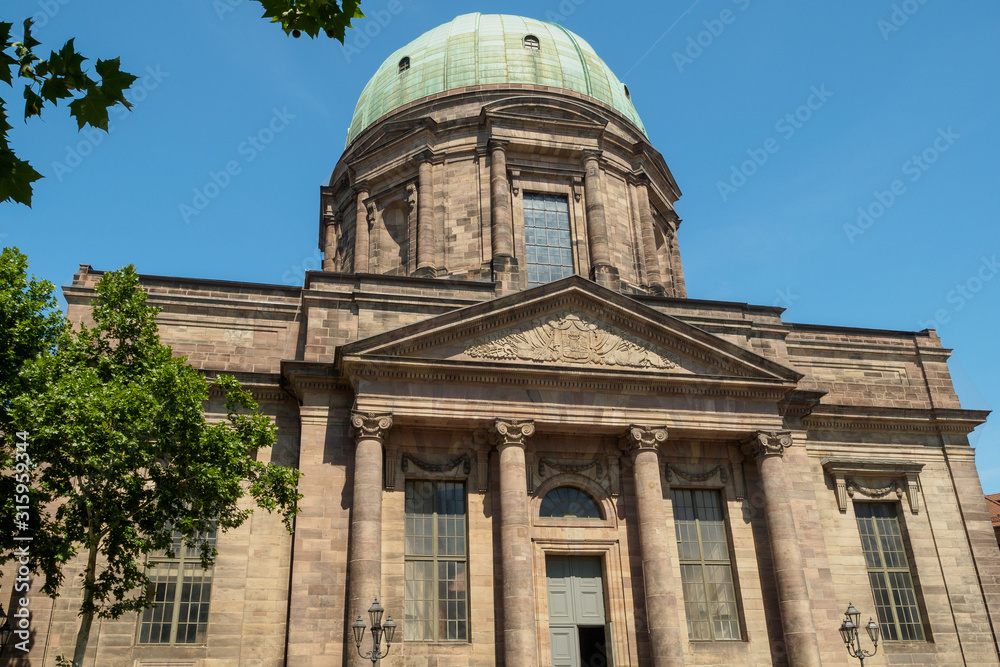 The St. Elisabeth Church in Nuremberg, Middle Franconia, Bavaria, Germany, Europe