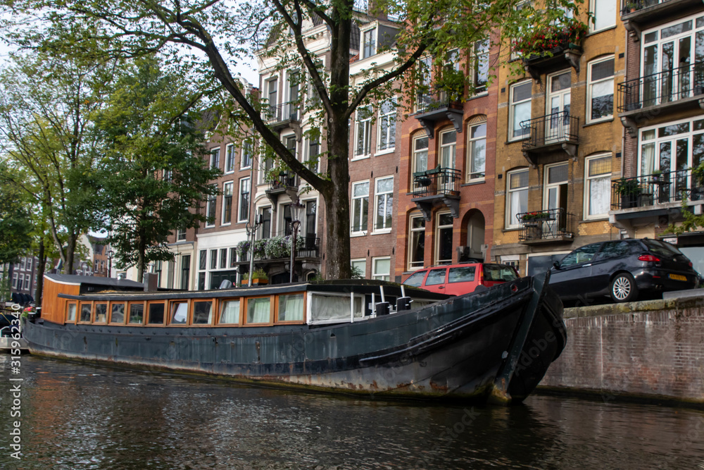 Amsterdam Canal Scene 2