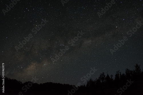 A beautiful milkyway on Cikasur. Mount Argapura is an inactive volcano complex in East Java, Indonesia. Mount Argapura has the longest climbing track in Java, the distance is around 63km total.