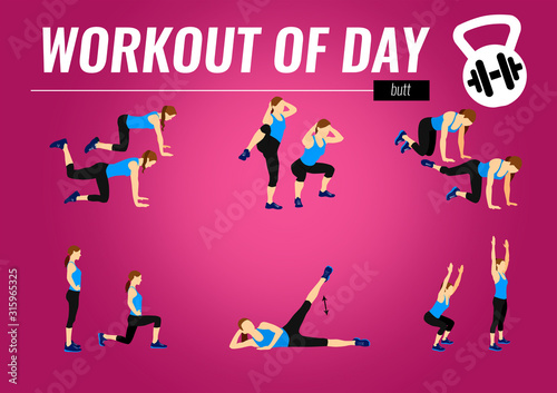 Fitness motivation workout and train