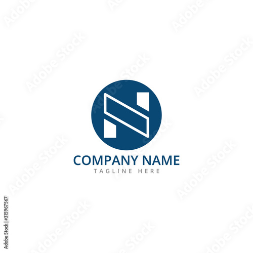 Free Download Letter N abstract logo icon design template - GFXLoad