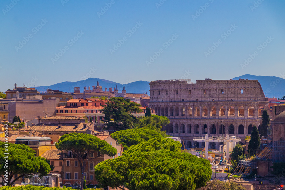view of rome italy