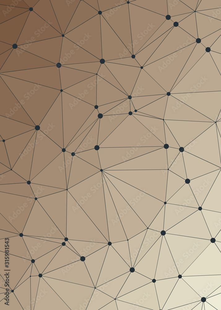 Abstract Low Polygon gradient Generative Art background illustration Abstract Low Polygon gradient Generative Art background illustration