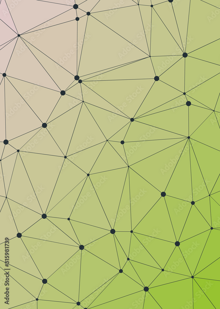 Abstract Low Polygon gradient Generative Art background illustration Abstract Low Polygon gradient Generative Art background illustration