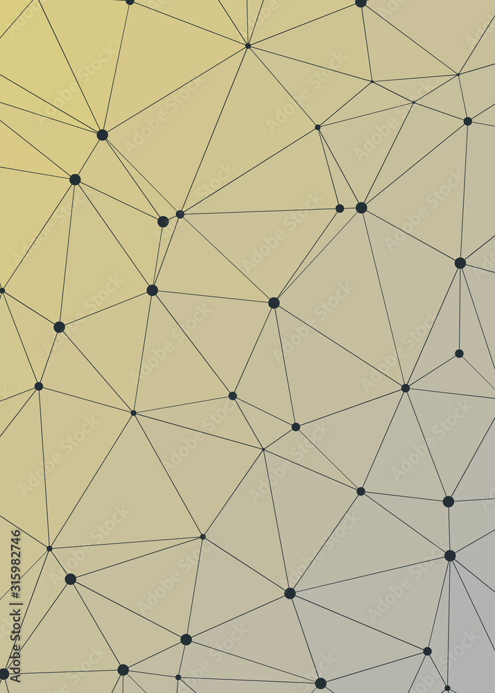 Abstract Low Polygon gradient Generative Art background illustration Abstract Low Polygon gradient Generative Art background illustration