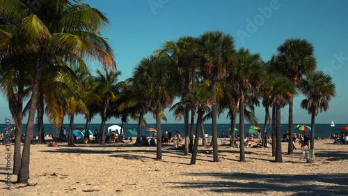 Summer fun at Crandon Beach Miami FL photo