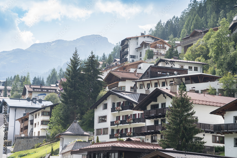Saint Anton am Arlberg in Austria Saint Anton am Arlberg in Austria