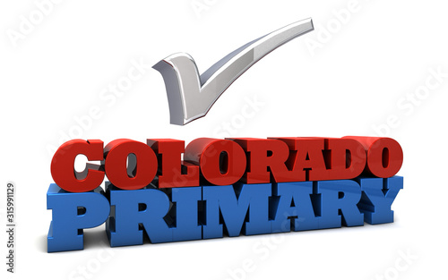 Fototapeta Colorado Primary Election USA