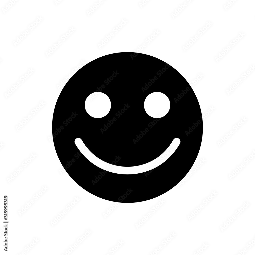 Emoticon happy smile design trendy Emoticon happy smile design trendy