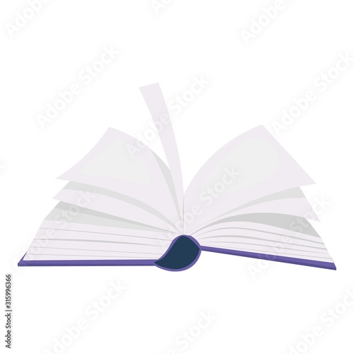 Open blue student histoy Book for first lesson