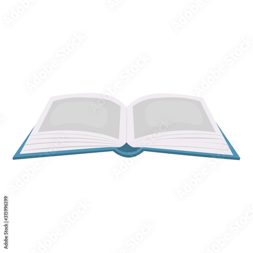 Open blue student histoy Book for first lesson