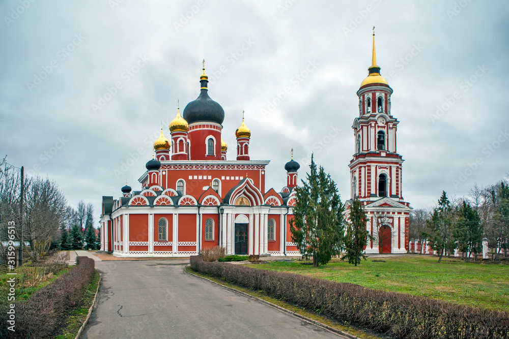 Resurrection Cathedral. View from the temple. Staraya Russa. Novgorod region. Russia