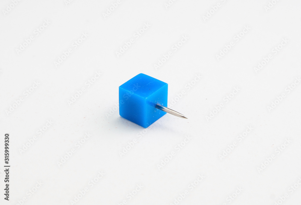 office button-cube on a white background office button-cube on a white background