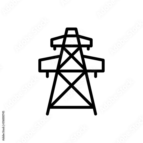 Industrial icon : electric tower design trendy