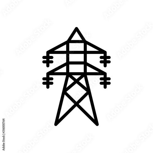 Industrial icon : electric tower design trendy