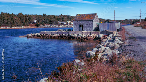 Fishing Shack & Wharf in East Pennant photo