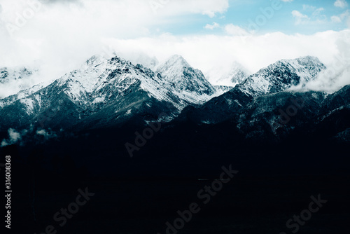 Winter mountains 