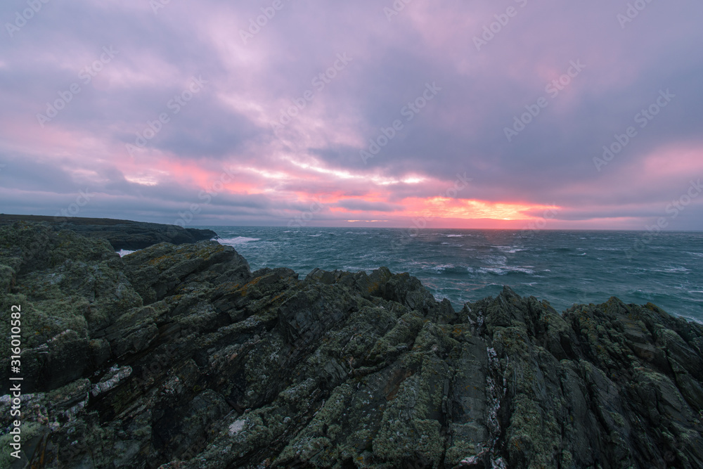 Wales Coast Sunset