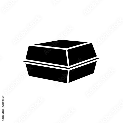 Styrofoam box icon