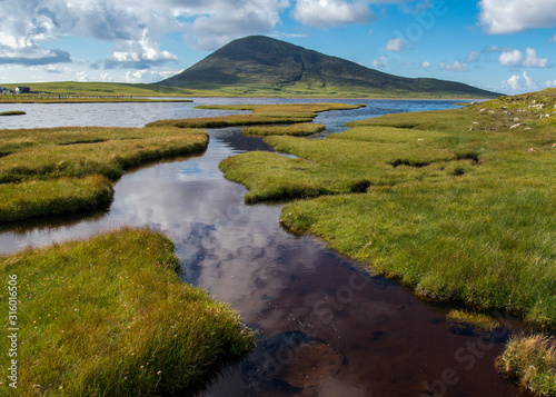 Northon Salt Flats on Traigh Scarista, Harris Outer Hebrides