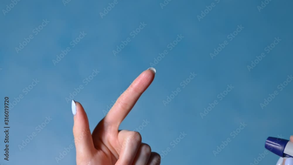 Lancet puncture of the skin for self checking blood sugar level test