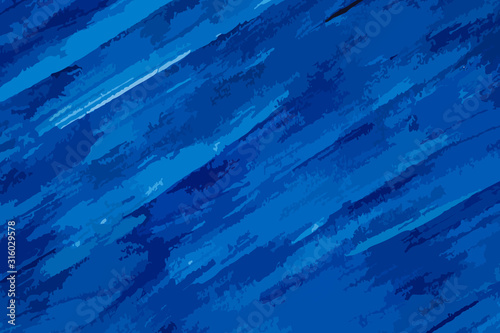 Abstract multicolored image, made with a brush and paints. Handmade blue and white colour. You can use it as an interesting background or on your banner. Eps vector illustration.
