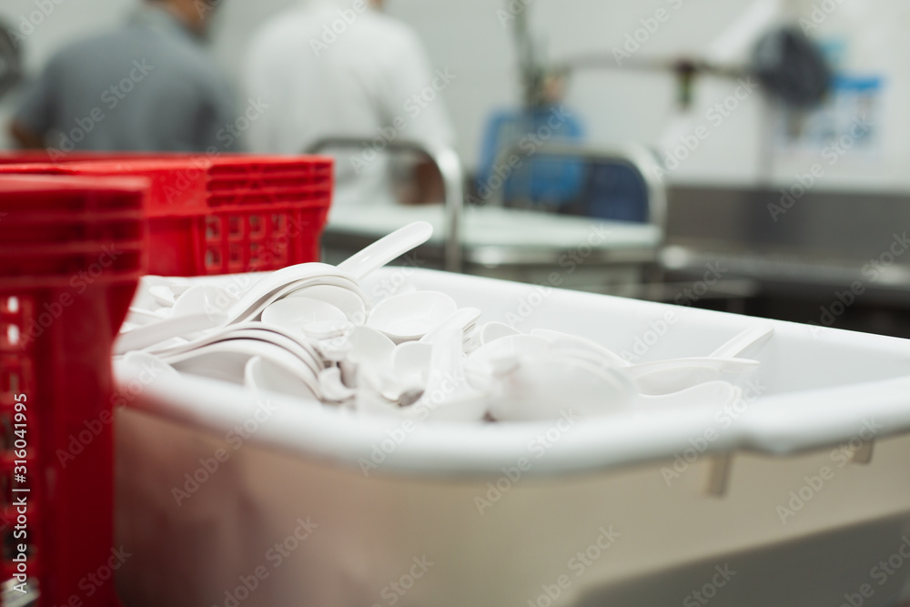 Man washing dish Man washing dish