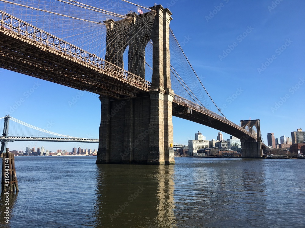 Brooklyn Bridge from New York City