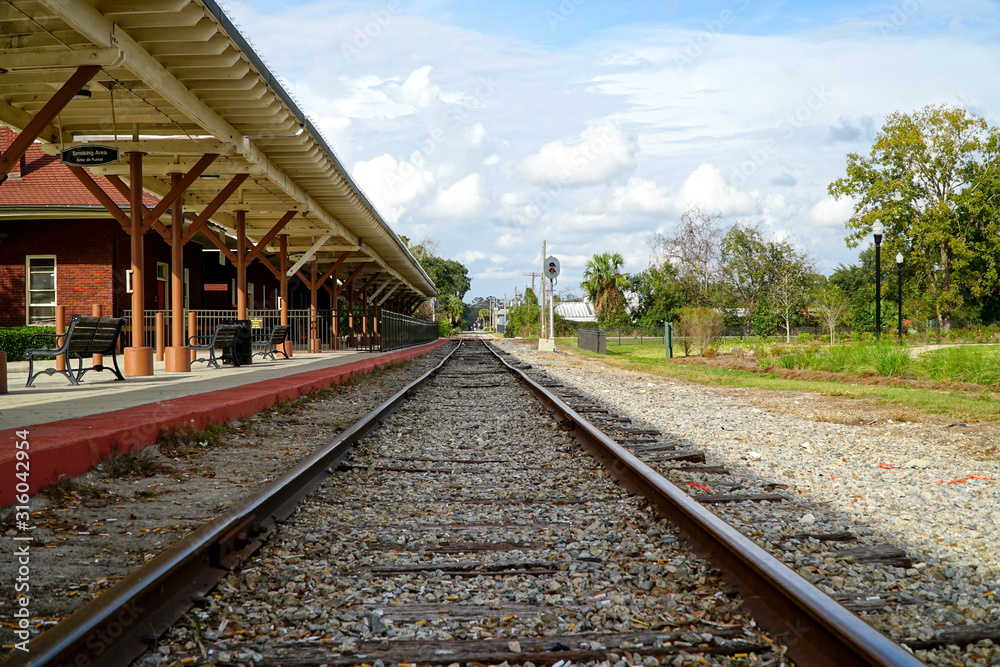 railway in city railway in city
