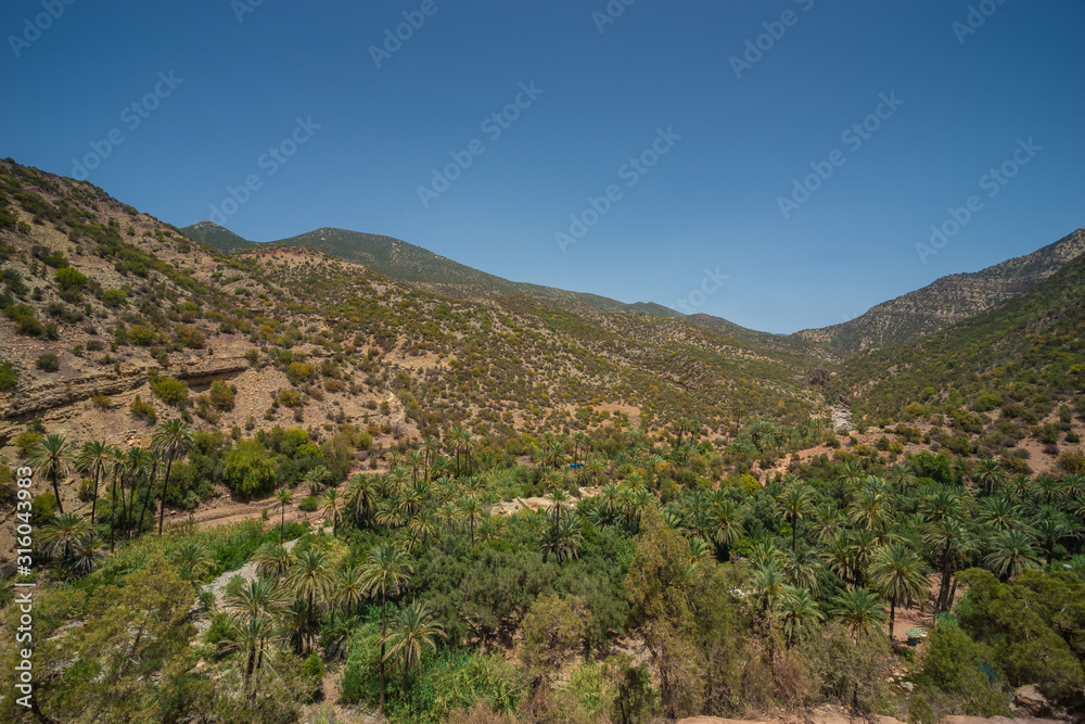 Paradise Valley, Tamraght River, Morocco