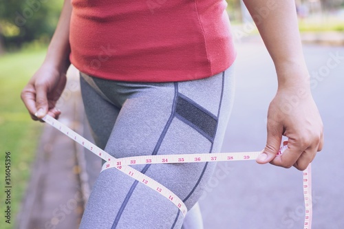 Obese women want to control their diet and exercise everyday. In order to need good health