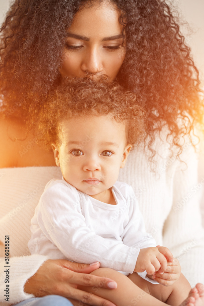 Love of a mother and baby. Family at home. Lifestyle Love of a mother and baby. Family at home. Lifestyle