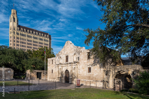 Schilderij op canvas Alamo Mission in San Antonio