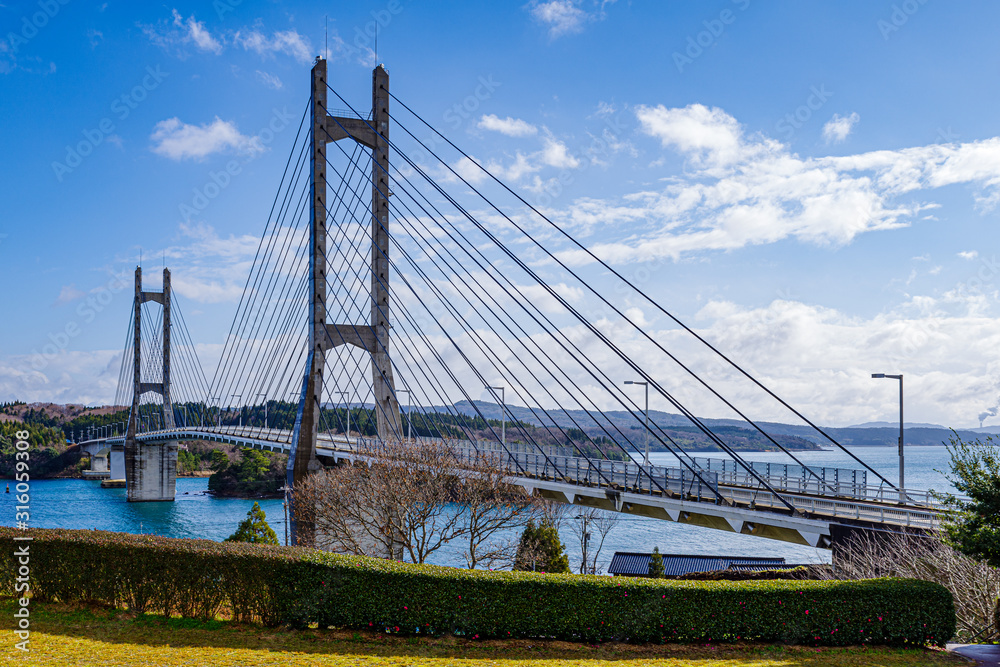 Obraz premium 能登のツインブリッジ