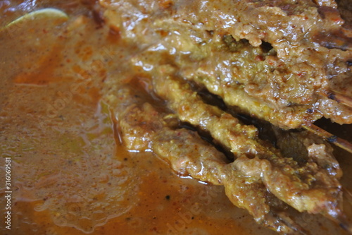 Wallpaper Mural Blora chicken satay, Central Java, Indonesia Torontodigital.ca