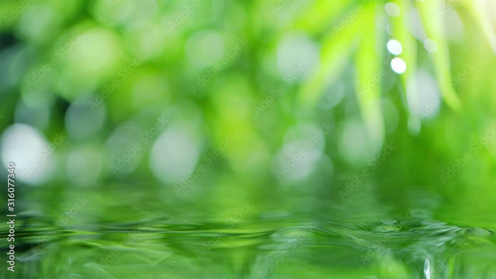 Super slow motion of water waves, spa and wellness concept. Filmed on very high speed cinema camera Phantom VEO 4k, 1000 fps. Super slow motion of water waves, spa and wellness concept. Filmed on very high speed cinema camera Phantom VEO 4k, 1000 fps.