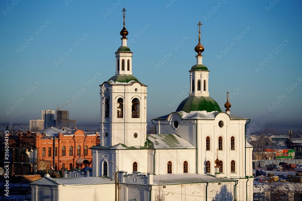 Russian orthodox church in Siberia