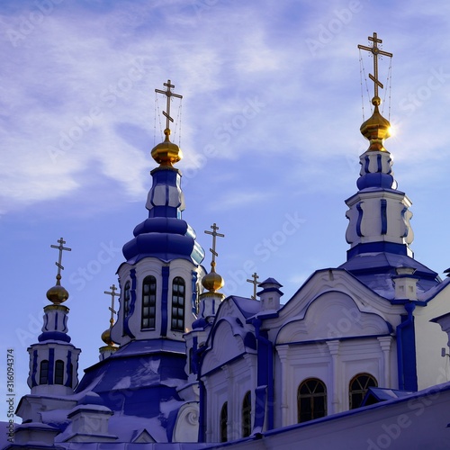 domes of orthodox church
