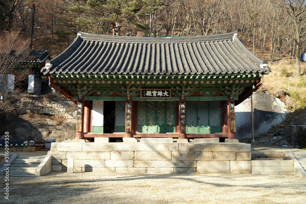 Jeongsusa Buddhist Temple of South Korea Jeongsusa Buddhist Temple of South Korea