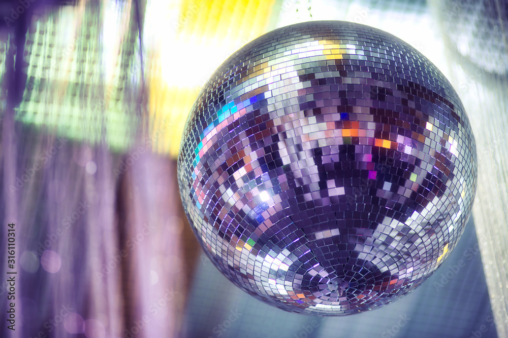 disco ball on background Stock Photo Adobe Stock