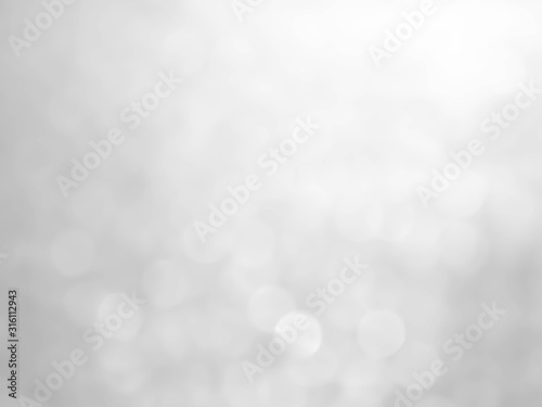 Abstract bokeh lights with soft light background.white blur abstract background.