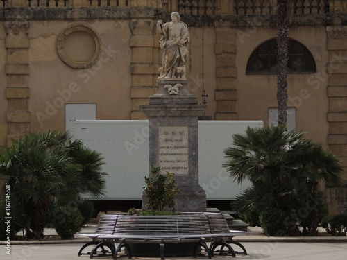 Mazara del Vallo – San Vito statue in Republic Square