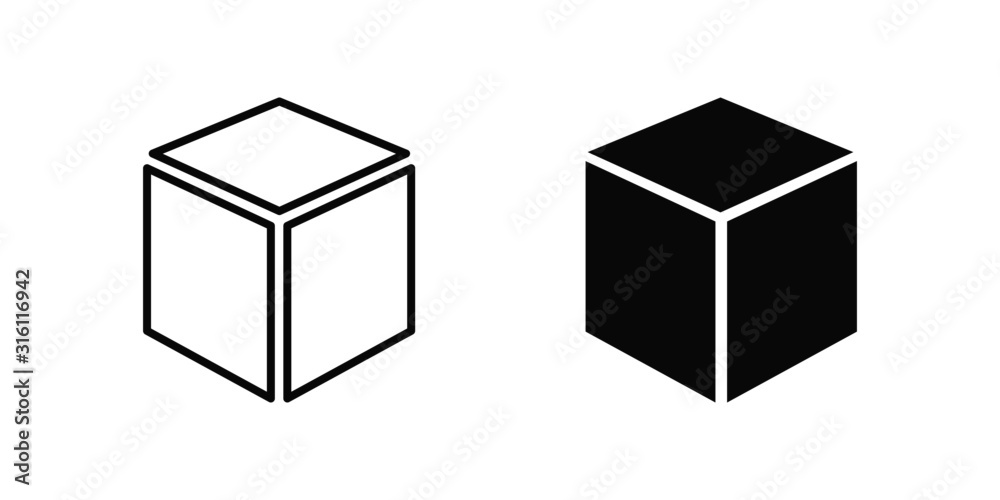 box vector isolated icon. package symbol box vector isolated icon. package symbol