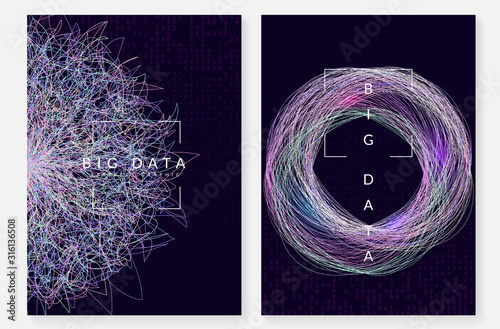 Artificial intelligence background. Digital technology, deep learning and big data concept. Abstract tech visual for storage template. Colorful artificial intelligence background.