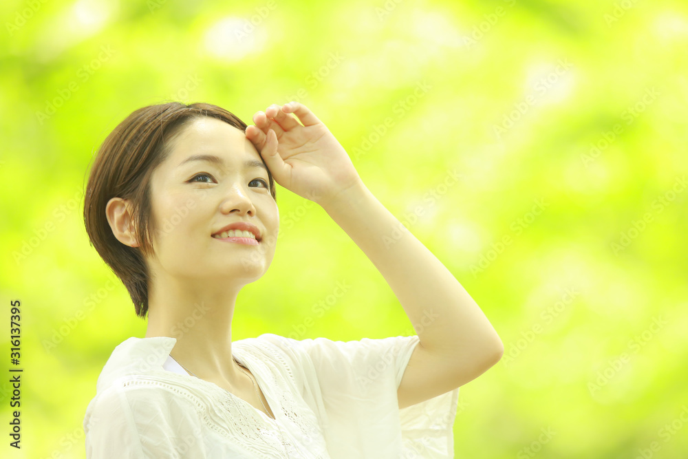 女性ポートレート